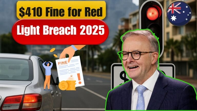 Red Light Violation Alert – Australian Drivers Could Pay $415 Even If Not Crossing