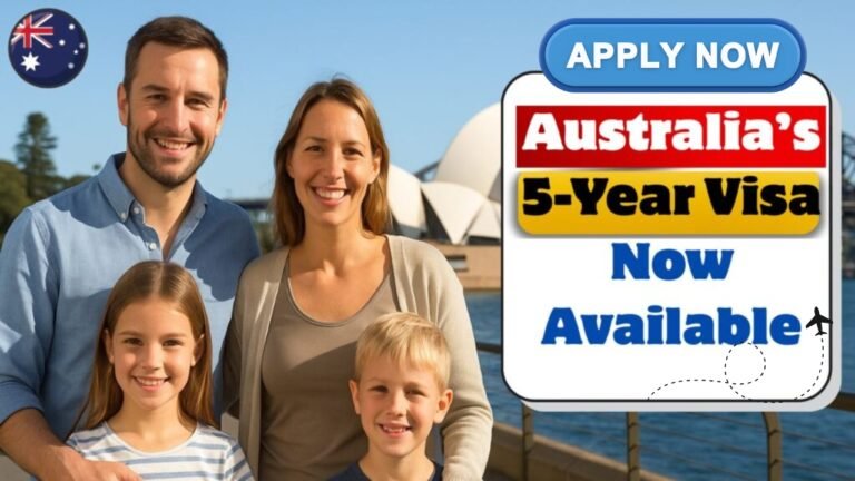 Subclass 494 Australia Work Visa 2025 – 5-Year Stay for Migrants & Workers