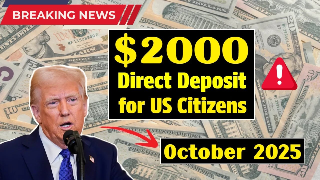 $2000 IRS Stimulus Payment October 2025 – Eligibility, Deposit Dates & Updates