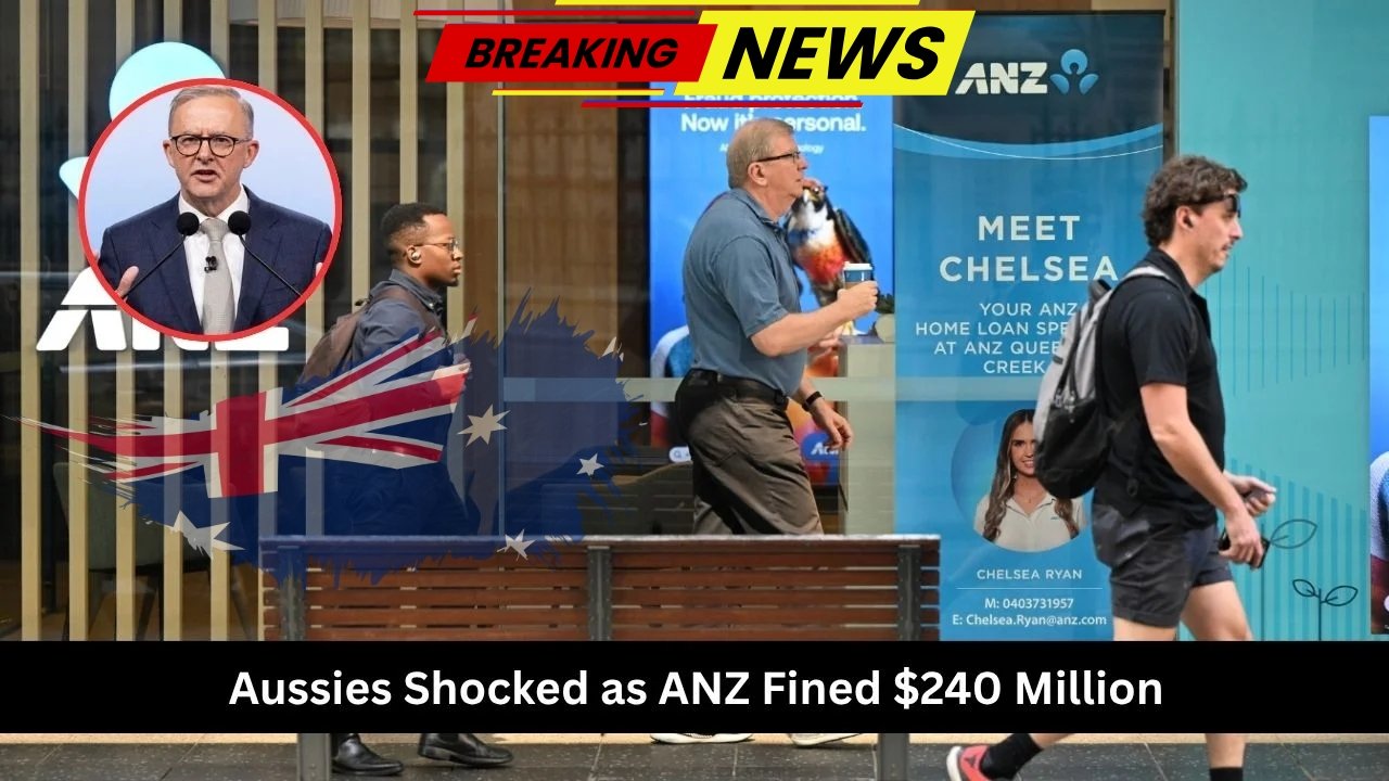 ANZ Fined $240 Million in 2025 – 65,000 Aussie Customers Hit by Major Scandal