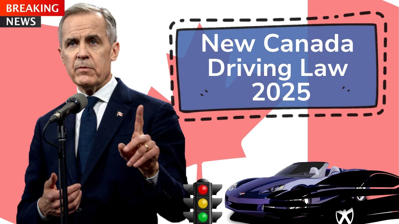 Canada Driving Laws Change Oct 2025 – Stricter Rules & Heavier $2,000 Fines
