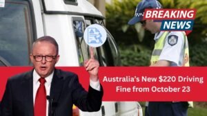 Road Rule Update Australia 23 Oct 2025 – $220 Fines Leave Drivers Concerned