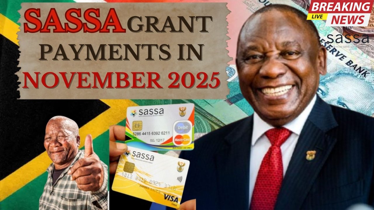 SASSA Social Grants November 2025 – Full Payment Schedule and Updated Rate Table