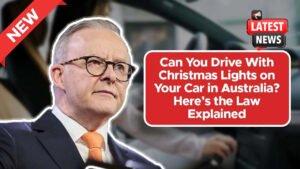 Driving With Christmas Lights in Australia – What the Law Says in 2025