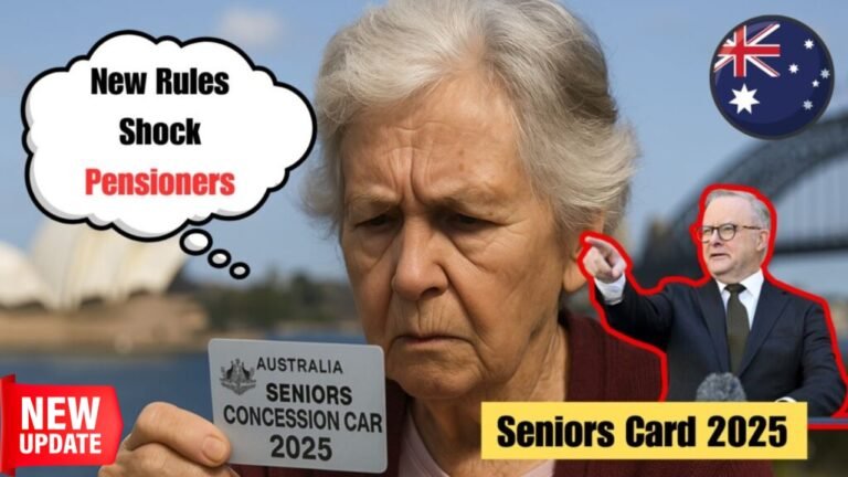 Australia 2025 Seniors Concession Card – New Rules, Benefits, and Eligibility