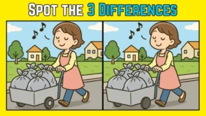 Quick Visual Challenge: Find Three Differences in This Street Vendor Photo Within 8 Secs