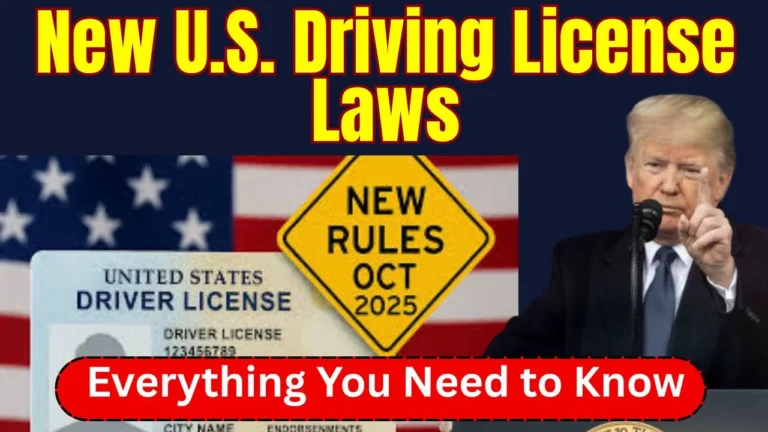 US Driving License Rules 2025 – Key Updates Seniors Should Be Aware of This Year